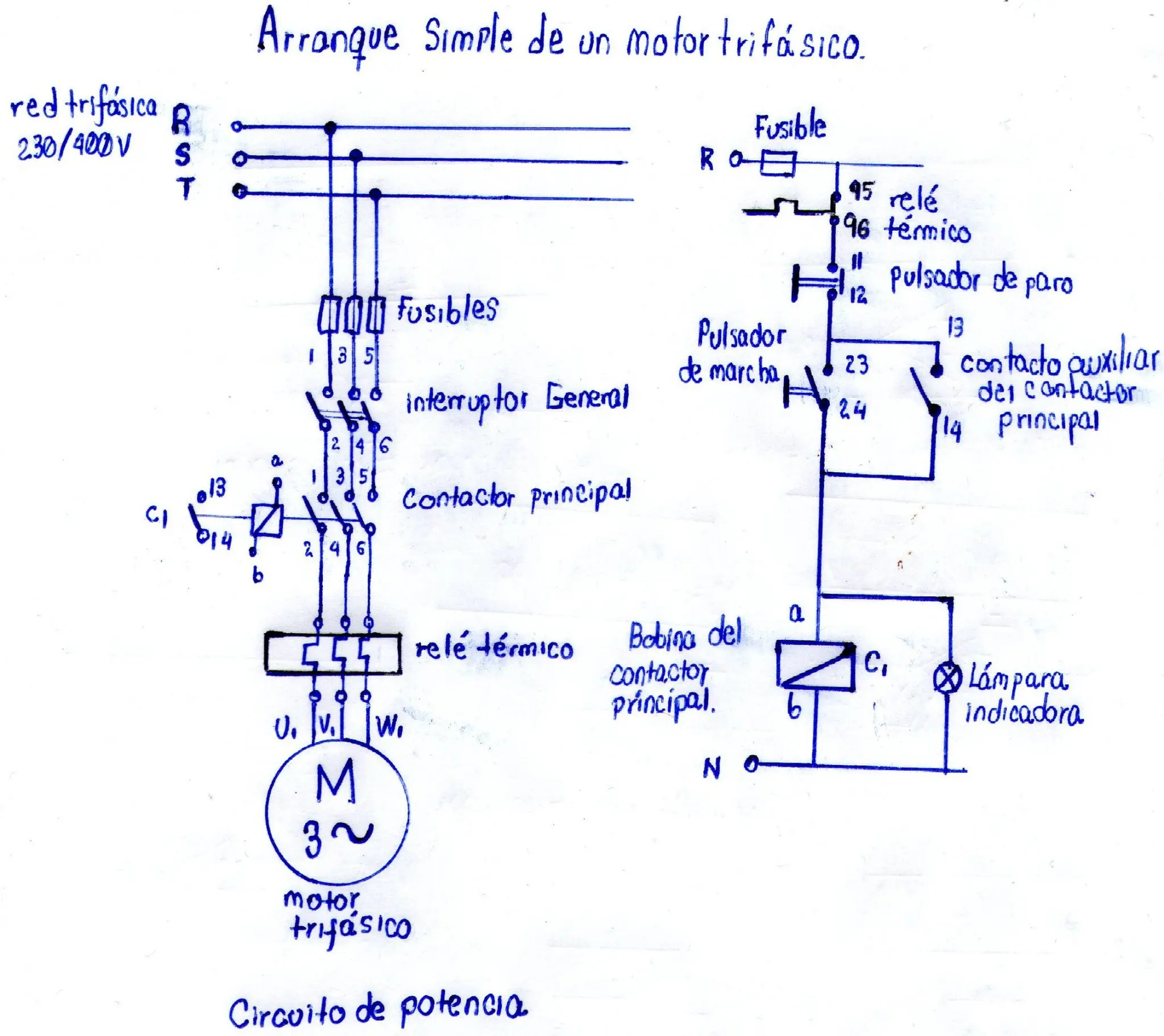 Circuito de Control de Motor Trifásico: Un análisis detallado - Cuáles son los tres tipos de circuitos de control de motores circuito de control motor trifasico - Cuáles son los tres tipos de circuitos de control de motores