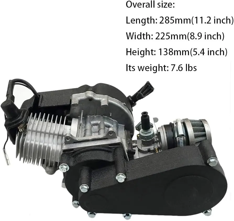 Motores para Motos de 50cc: Guía Completa para Elegir el Mejor - Cuánto puede correr una 50cc motor para moto 50cc - Cuánto puede correr una 50cc
