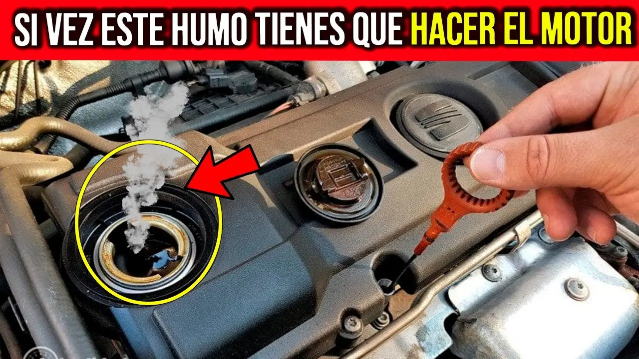 humo por la varilla de aceite motor diesel - Por qué mi varilla de nivel de aceite humea