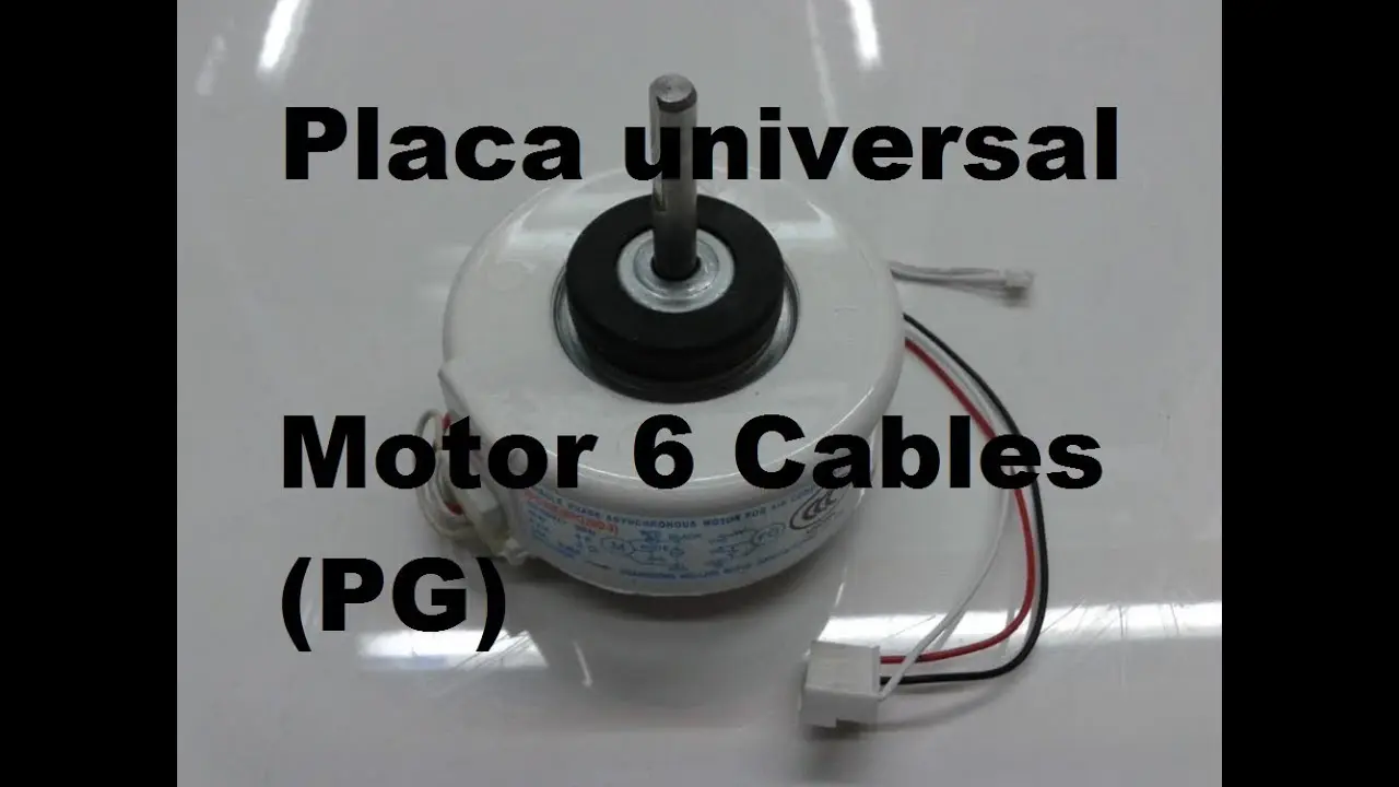 como conectar un motor de minisplit a una tarjeta universal - Qué es la tarjeta de un minisplit