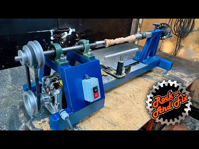 Construye tu propio torno de madera con el motor de una lavadora: Guía completa - Qué puedo hacer con un torno torno madera casero motor lavadora - Qué puedo hacer con un torno